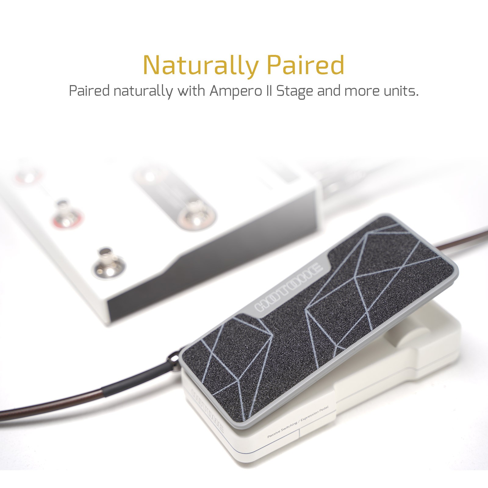 Hotone Ampero II Press Stage 2 in 1 Passive Expression Footswitch