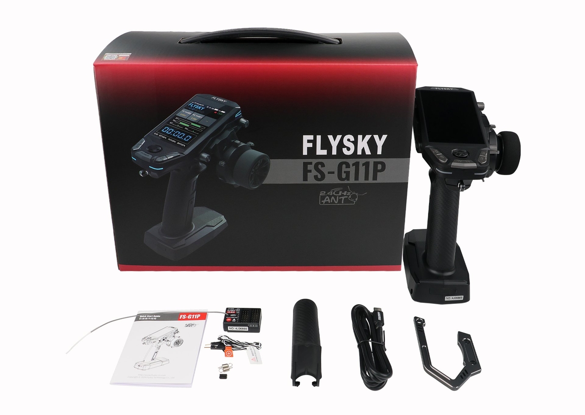 FLYSKY】FS-G11P （11Ch 送受信機セット）※日本語対応アップデート済