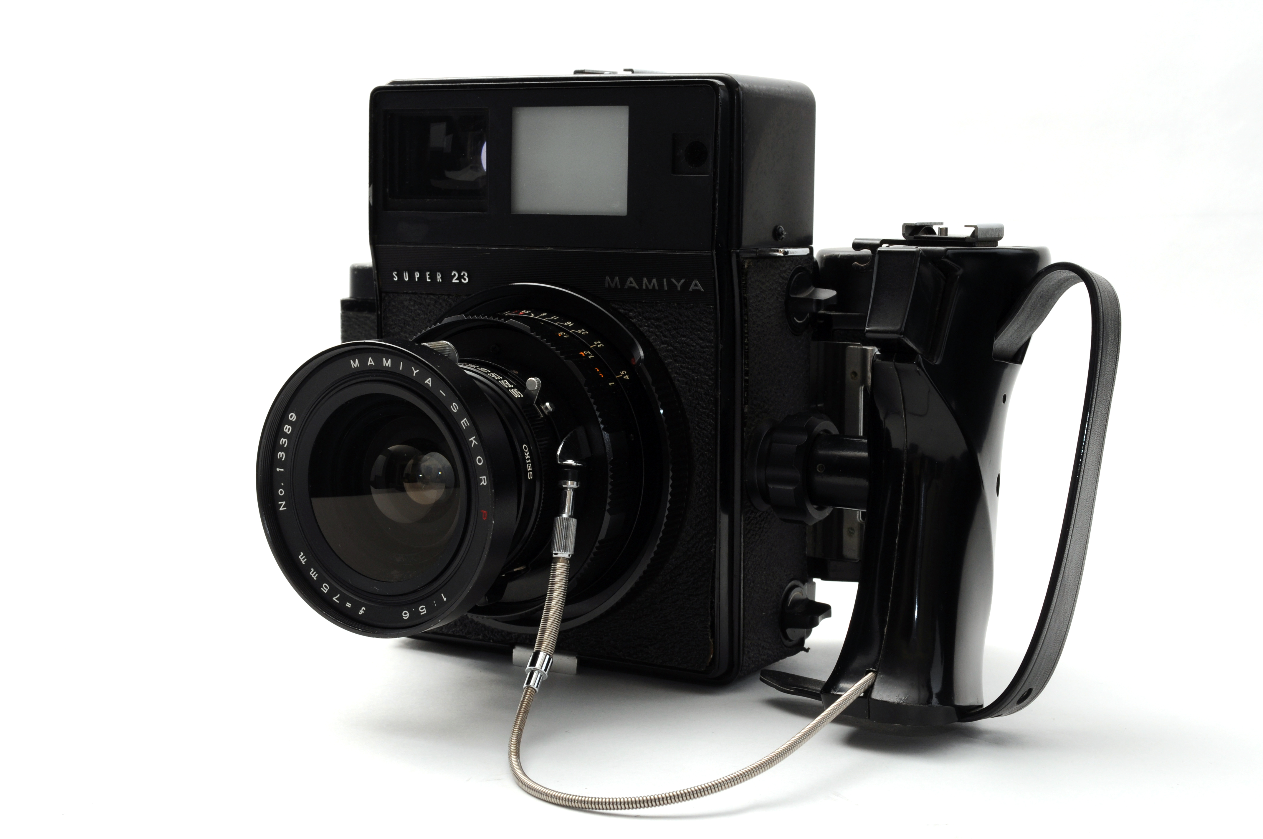 マミヤ スーパー23ブラック+セコールP75㎜F5.6 中古カメラ・レンズ販売