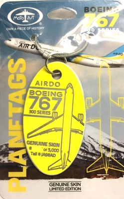 PLANE TAG AIRDO B767 Yellow | フライヤーズ