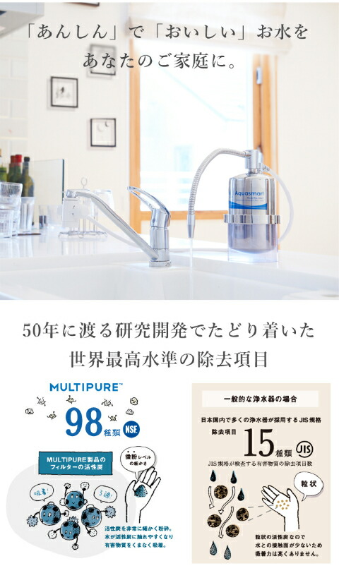 楽天市場】【 公式 / 送料無料 】 400CT 浄水器 本体 カウンタートップ