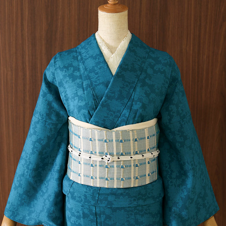 楽天市場】＼2点で3％OFFクーポン／[単衣 夏きもの] 洗える 着物 単衣