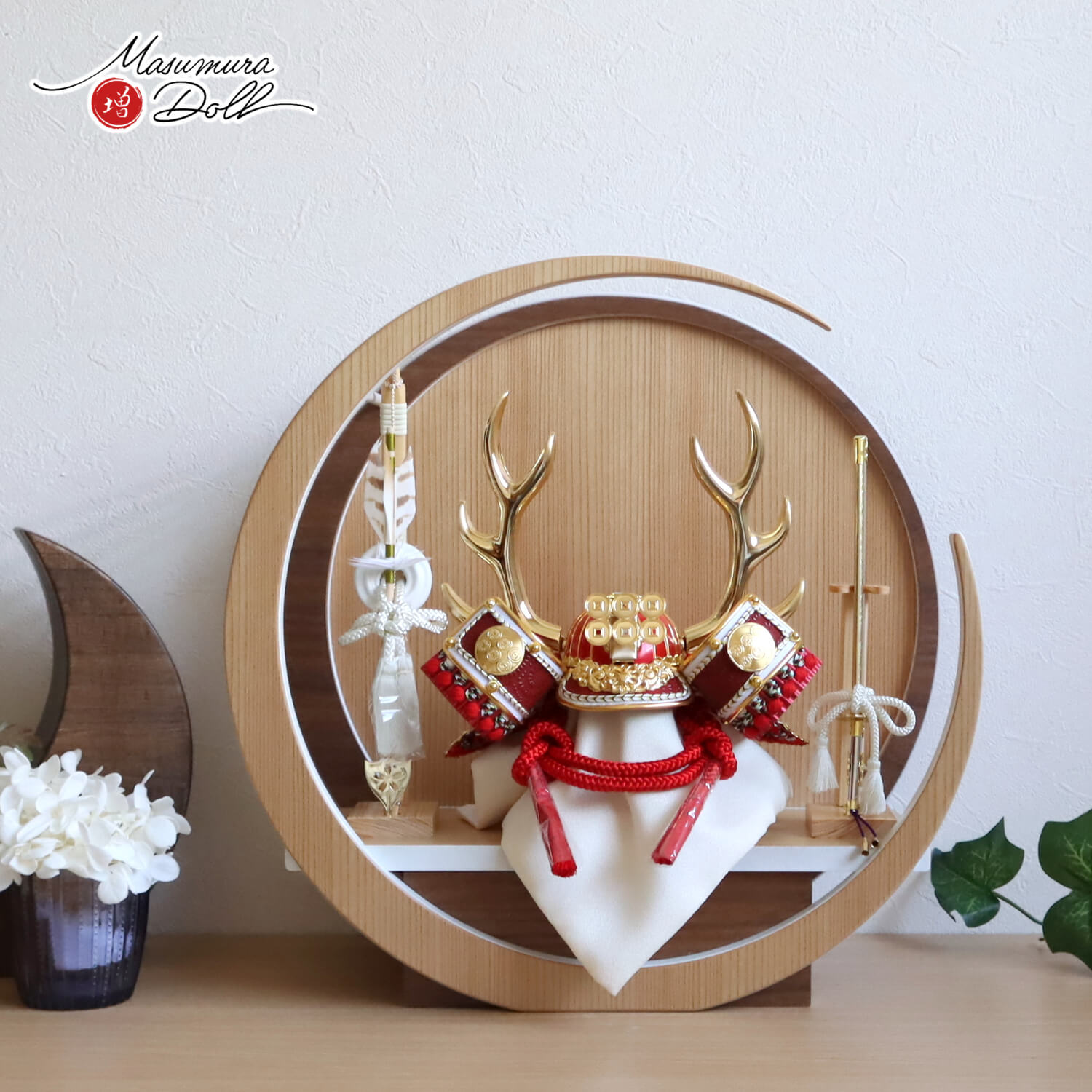 楽天市場】五月人形 コンパクト おしゃれ インテリア 兜飾り 5月人形