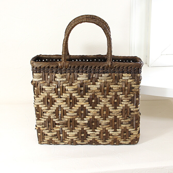 楽天市場】1年修理保証＆7日間返品OK☆ くるみ かごバッグ 小升網代