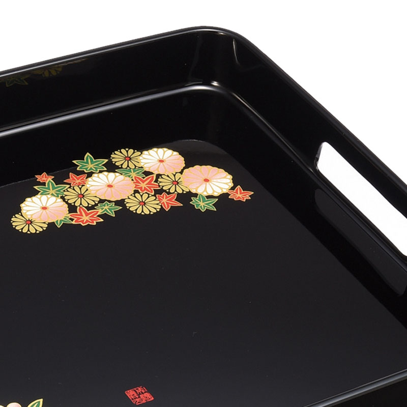 楽天市場】【10％OFF 3/4 20時〜】紀州塗り お盆 トレー 42cm 長手盆