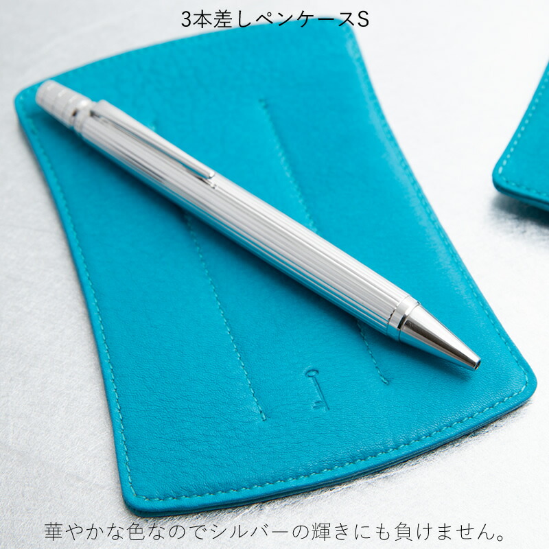 NAGASAWA キップレザー ペンケース 万年筆サミット2023限定色 水道筋