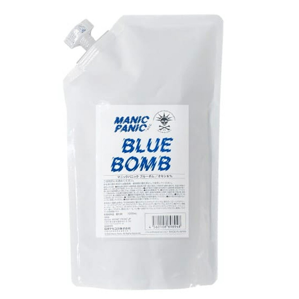楽天市場】マニックパニック ブルーボム ブリーチパウダー 300g : プロ