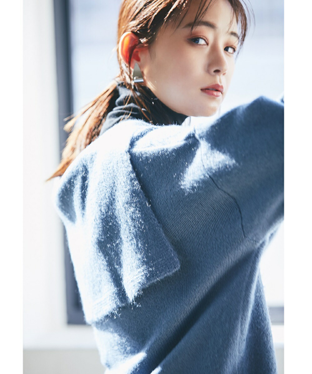 セーラーカラーニットプルオーバー《WINTER KNIT COLLECTION》