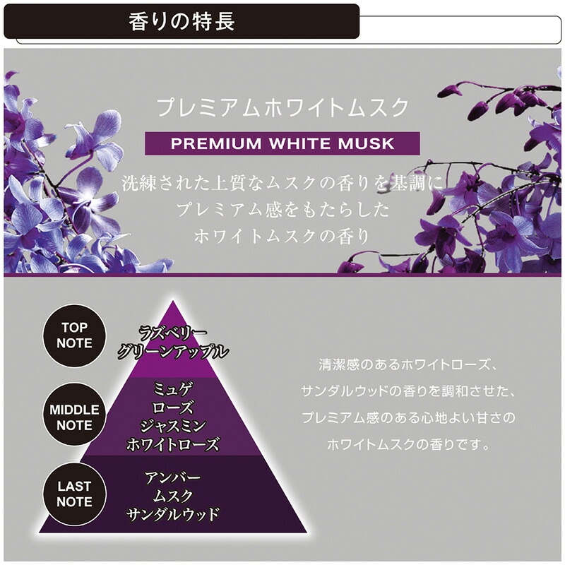 楽天市場】車 芳香剤 プレミアム ホワイトムスク 3本セット L10017 × 3