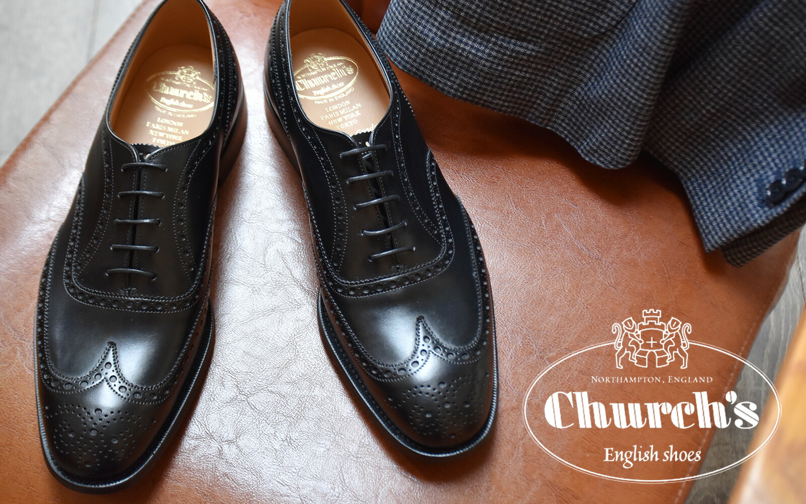 高級靴ブランド　church's 本革　靴　24cm ☆完売必至☆】CHURCH'S ☆ Letchworth ダービーシューズ (Church's