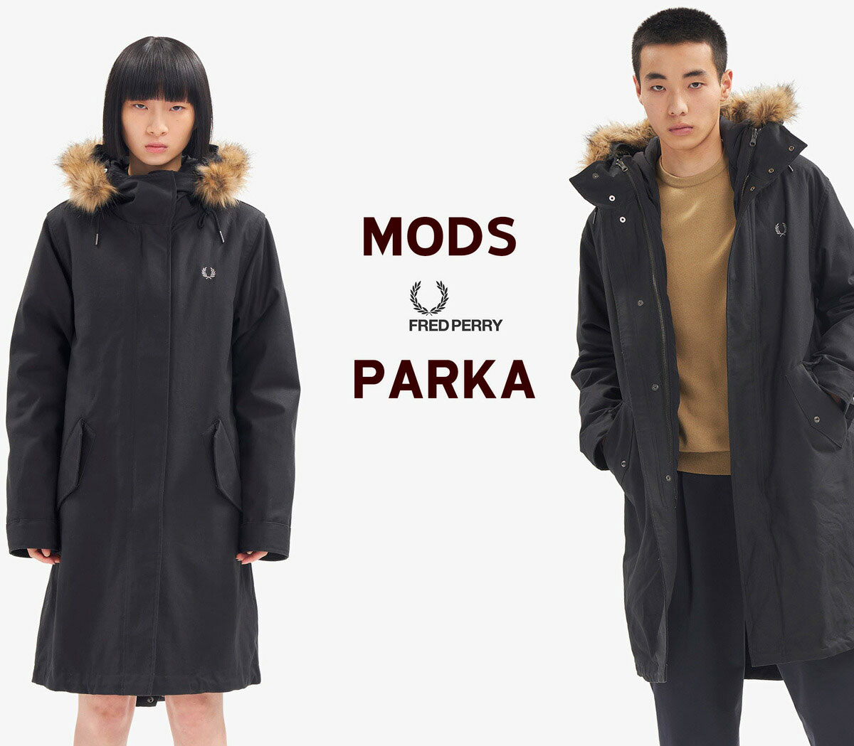 Fred Perry モッズコート　ダウン　ジャケット　フレッドペリー フレッドペリー ライナー付 モッズコート メンズ SIZE S (S) FRED