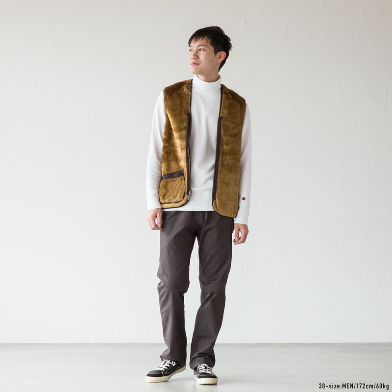 バブアー フロントジップ ファー ライナー ベスト [レギュラーフィット