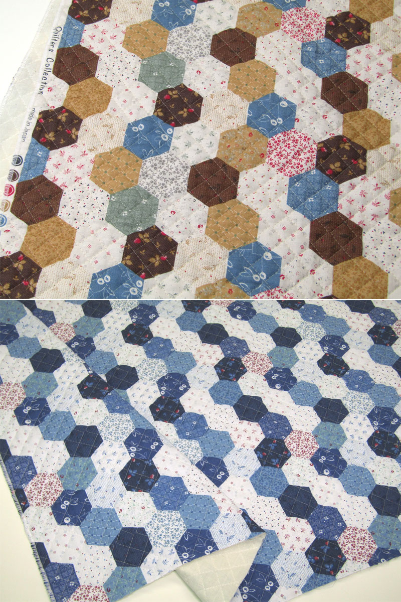 楽天市場】キルティング Quilters Collection ヘキサゴンパッチワーク