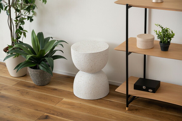 楽天市場】【20時〜 P5倍】 サイドテーブル テラゾー柄 おしゃれ