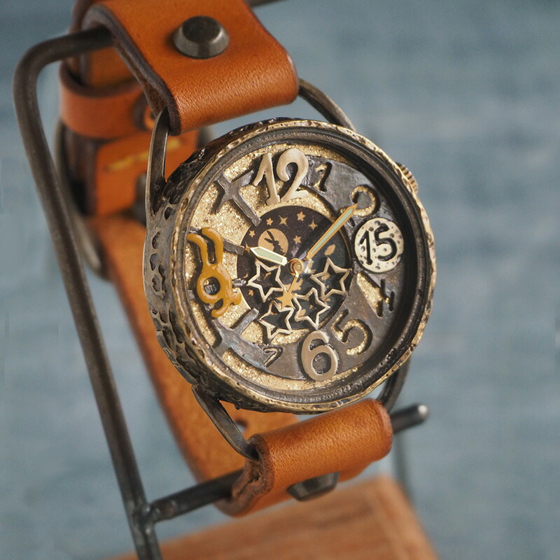 KINO(キノ) 手作り腕時計 うさぴょん SUN＆MOON [USAPYON] — クラフト