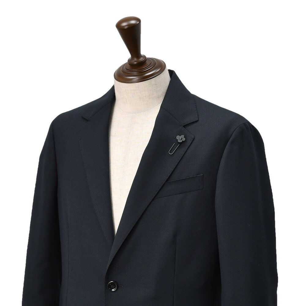 ラルディーニ LARDINI ジャケット メンズ 2Bジャケット 紺ブレ ウール