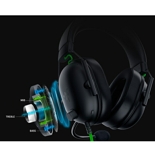 楽天市場】Razer BlackShark V2 X レイザー ゲーミングヘッドセット