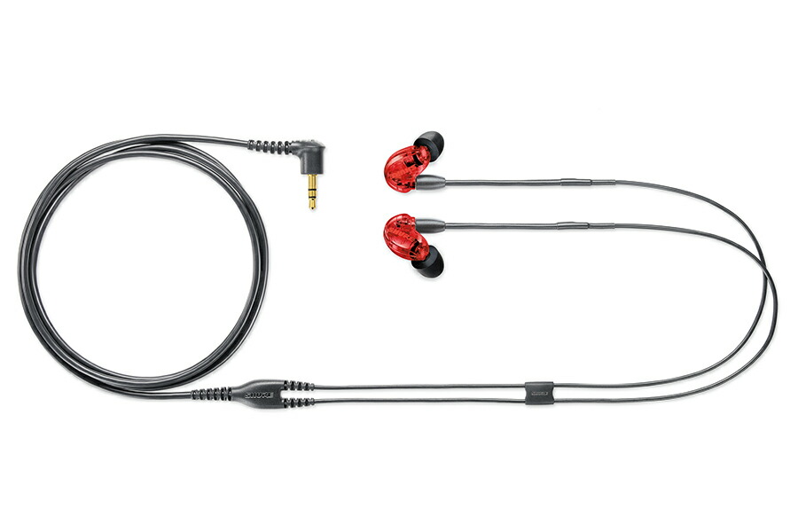楽天市場】(在庫限り) SHURE シュア SE215 Special Edition レッド 赤