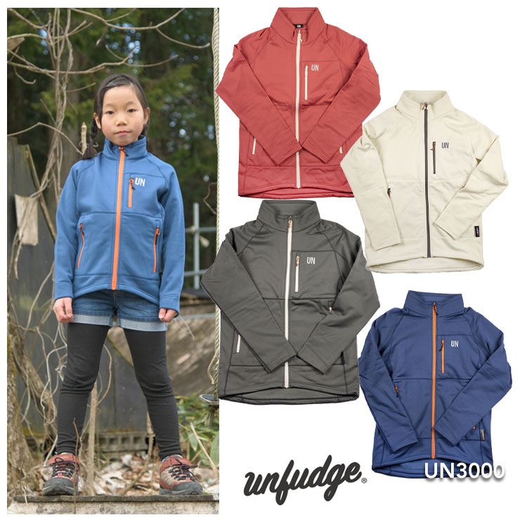 unfudge アンファッジ UN3000 fleece jacket 高機能 フリース 雪山