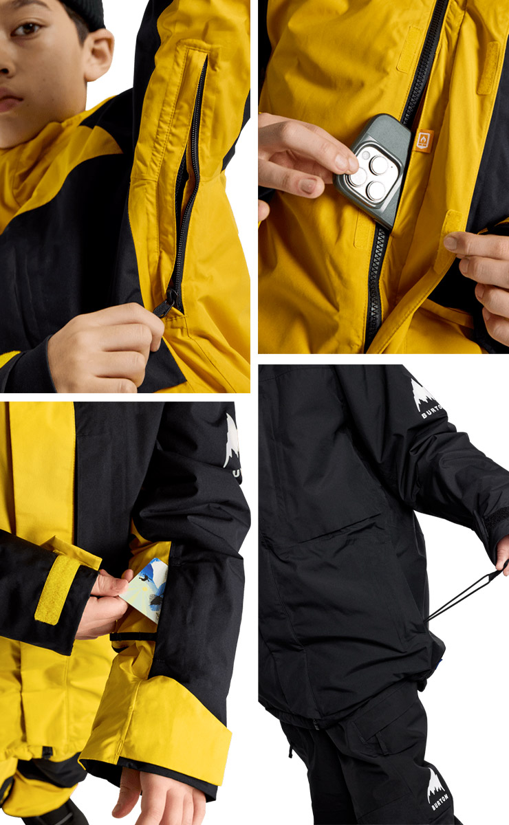 24-25 BURTON バートン スノーボードウェア キッズ Kids' Powline GORE