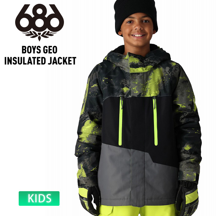 24-25 686 シックスエイトシックス スノーボードウェア キッズ BOYS