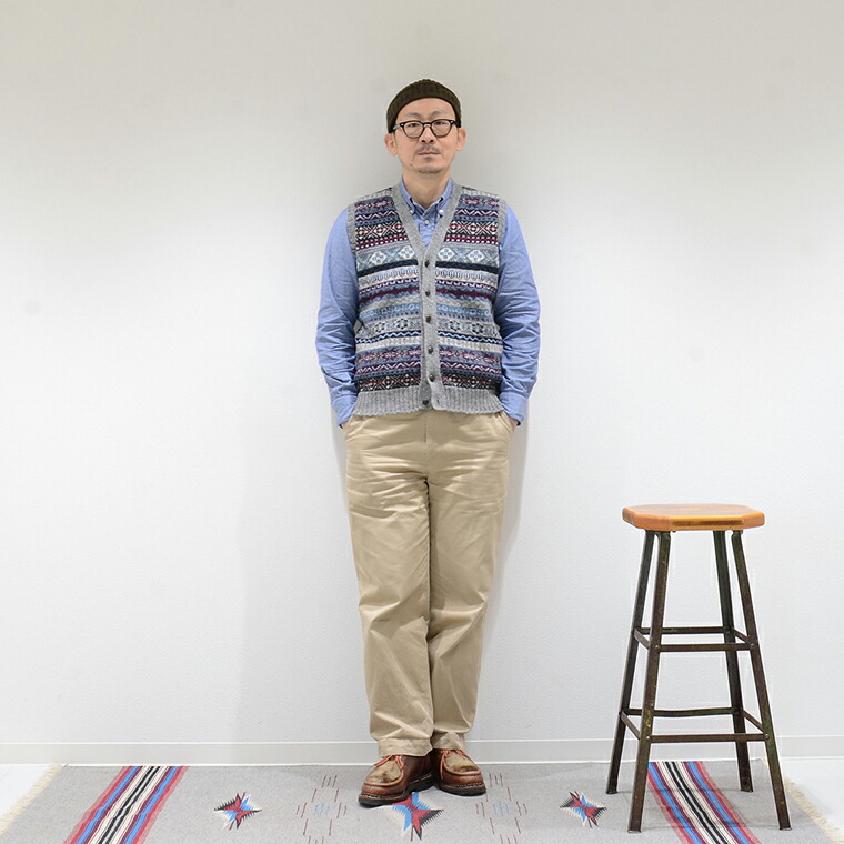 楽天市場】JAMIESON'S (ジャミーソンズ) AOFI VEE NECK WAISTCOAT