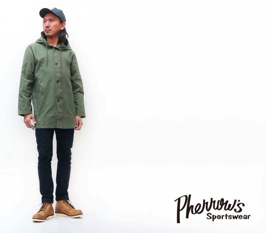 楽天市場】フェローズ PHERROW'S パッカブル コート ミリタリーコート