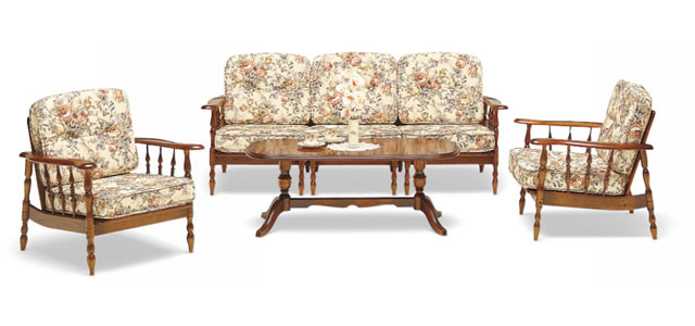 楽天市場】カリモク 1人掛けソファ コロニアル WC60モデル 平織布張