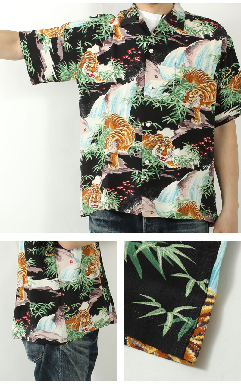 SUN SURF(サンサーフ) アロハシャツ スペシャルエディション SASA TORA