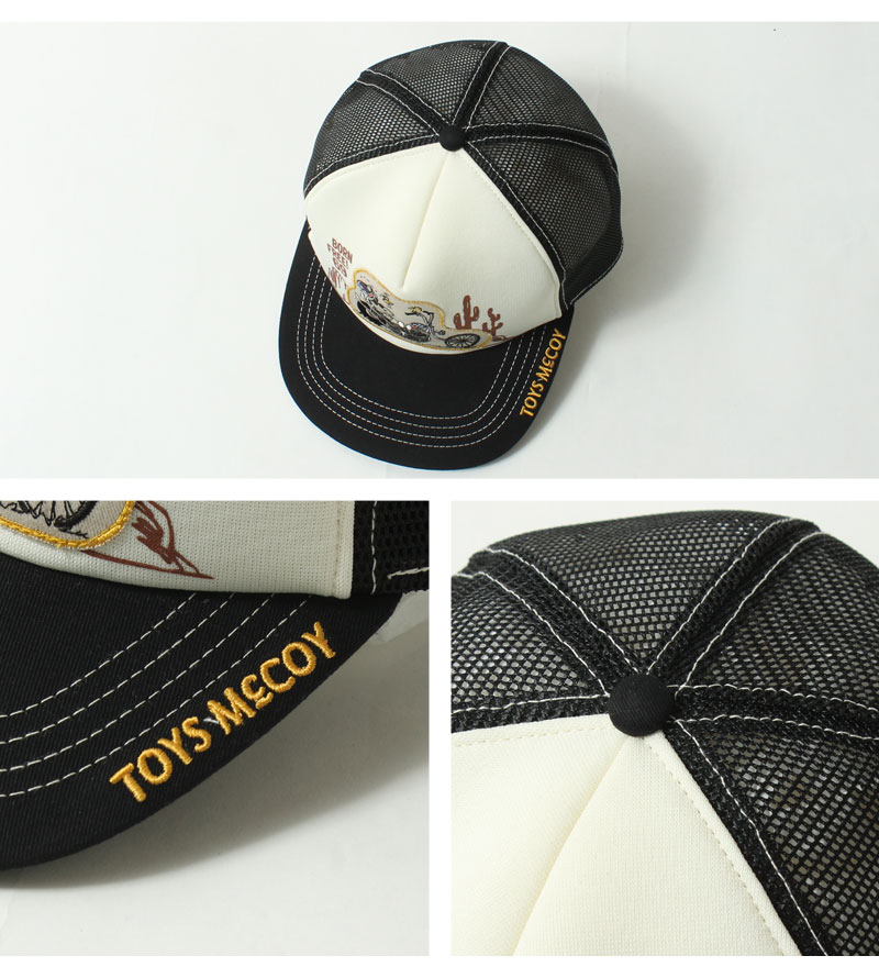 TOYS McCOY(トイズマッコイ) メッシュキャップ SNOOPY BORN FREE! 69