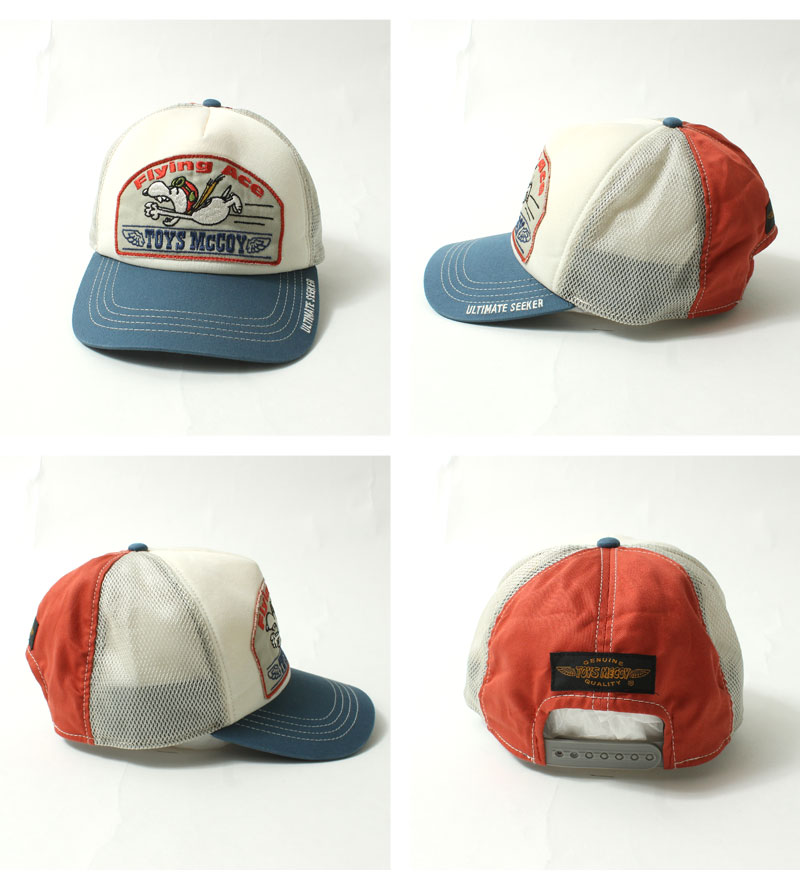 TOYS McCOY(トイズマッコイ) メッシュキャップ SNOOPY FLYING ACE