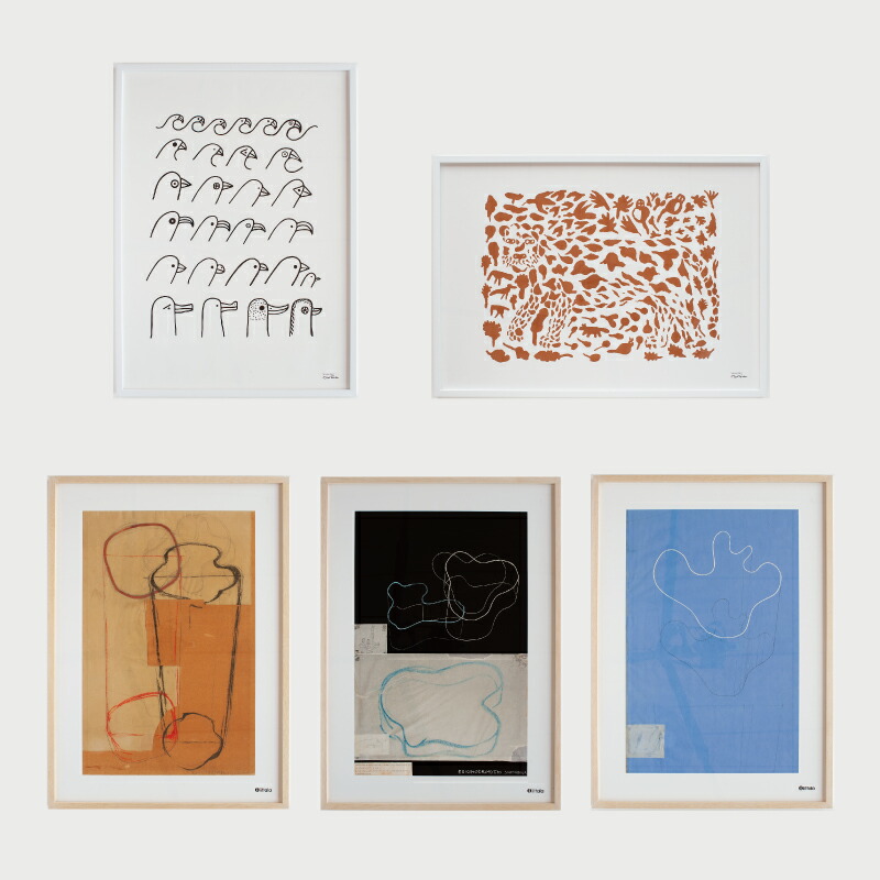 楽天市場】アートポスター 50×70cm （イッタラ／iittala）アルヴァ