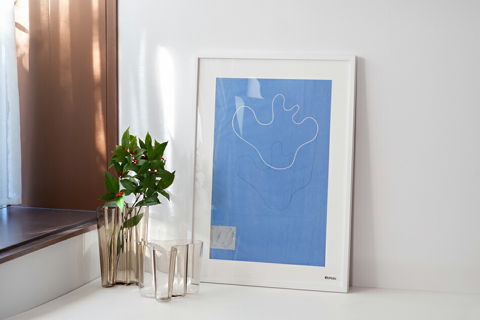 楽天市場】アートポスター 50×70cm （イッタラ／iittala）バードハウス