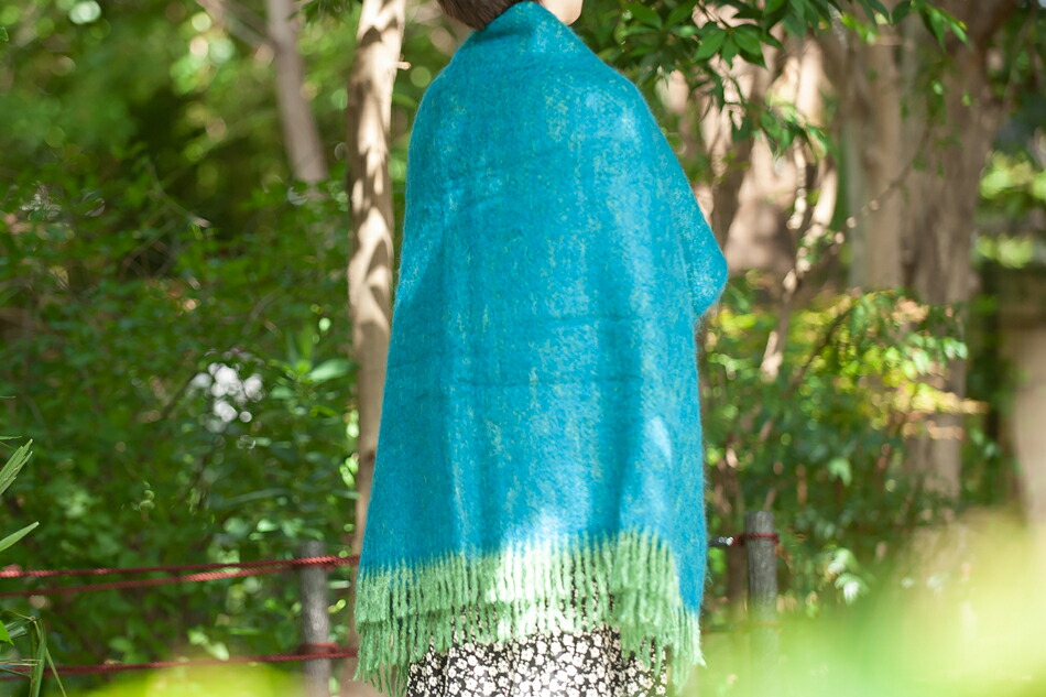 廃番在庫限り】レボントゥリ／REVONTULI モヘアブランケット（ラプアン