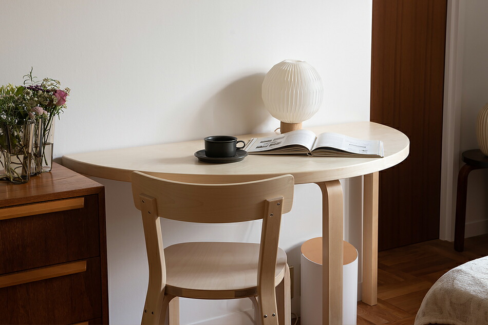 アアルト テーブル 半円形（アルテック／Artek） フリーデザイン