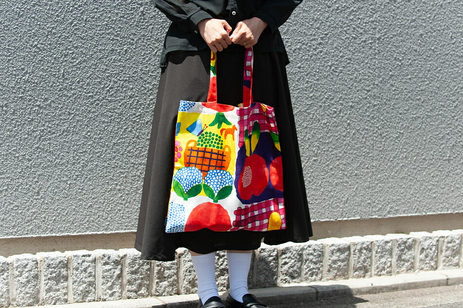 トートバッグ（マリメッコ／marimekko） フリーデザイン ｜ 北欧