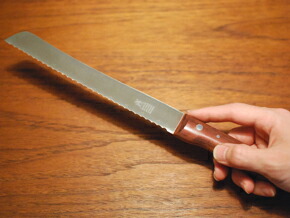 ブレッドナイフ プラムウッド（ロベルトヘアダー／Robert Herder