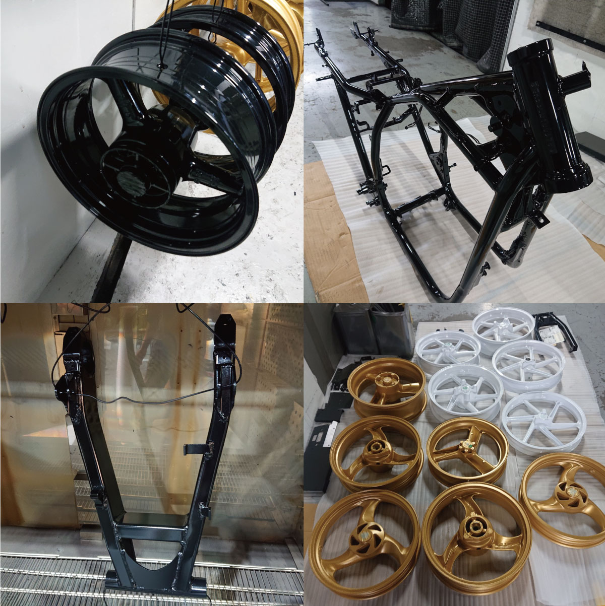 楽天市場】KAWASAKI Z1 LESTER キャスト ホイール セット レスター