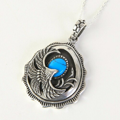 楽天市場】【送料無料】ターコイズ シルバーペンダント 四角形