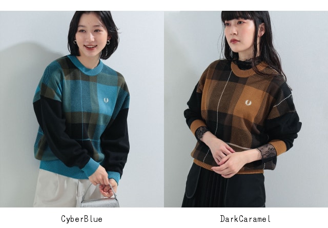 楽天市場】FRED PERRY * Ray BEAMS / 別注 タータンチェック ニット