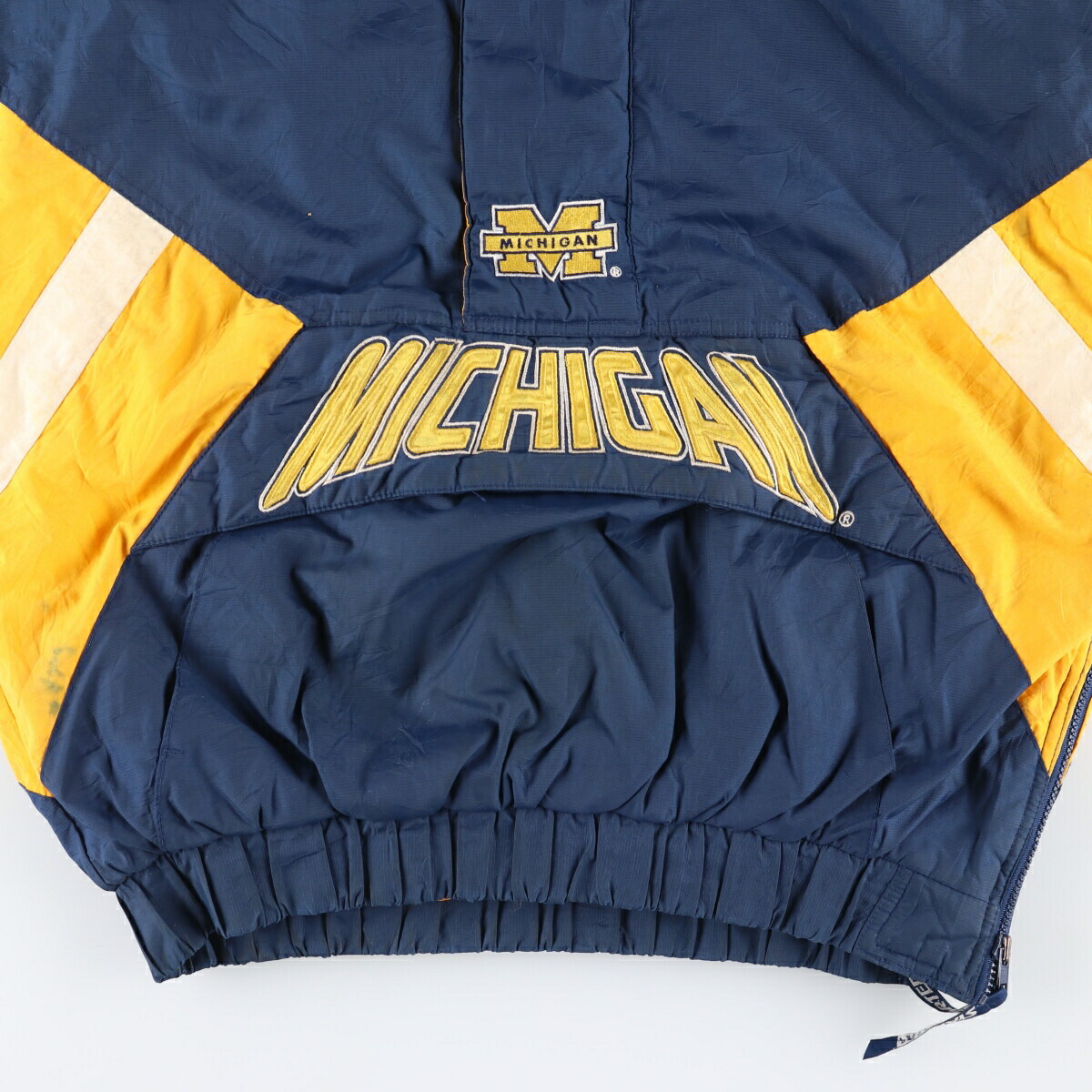 古着 90年代 スターター Starter MICHIGAN ミシガン大学 中綿