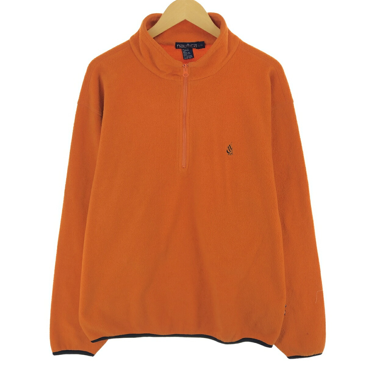 古着 90年代 ノーティカ NAUTICA ハーフジップ フリースプルオーバー