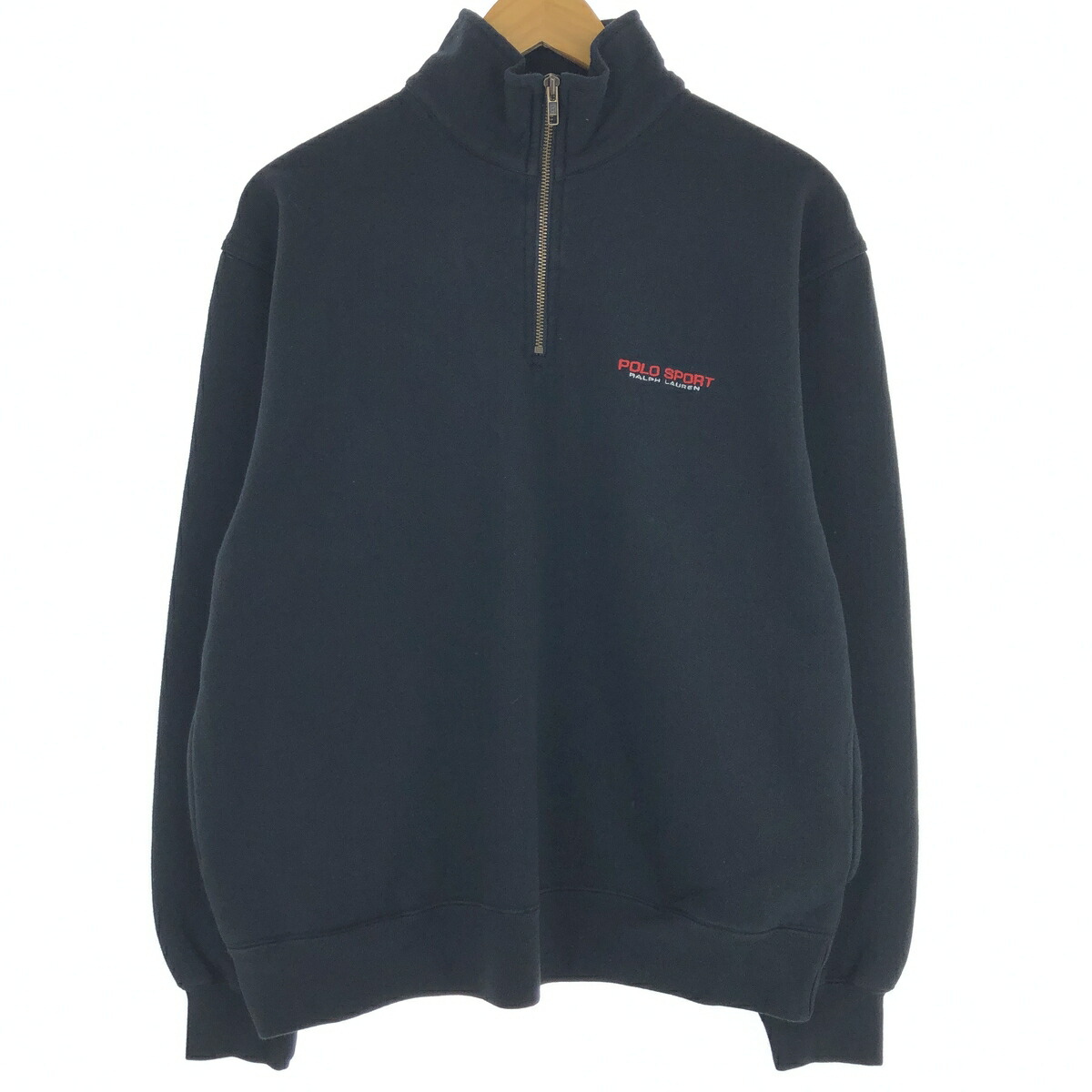 POLO SPORT ラルフローレン ハーフジップ スウェット 古着 90年代