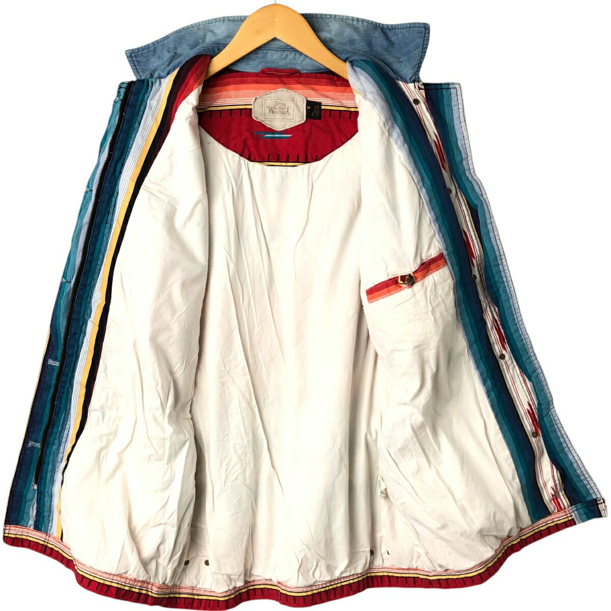 古着 90年代 ウールリッチ WOOLRICH ネイティブ柄 コットンジャケット