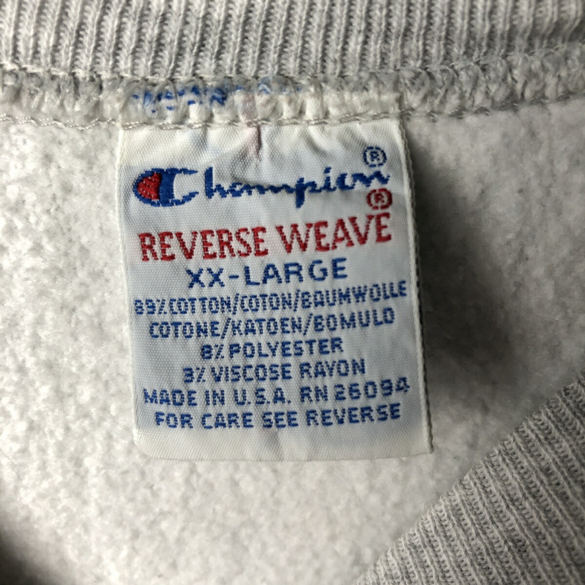古着 90年代 チャンピオン Champion REVERSE WEAVE リバースウィーブ