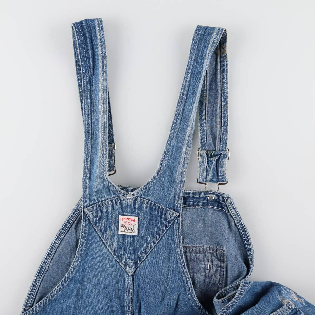 古着 ビッグサイズ 90年代 ポインター Pointer デニムオーバーオール