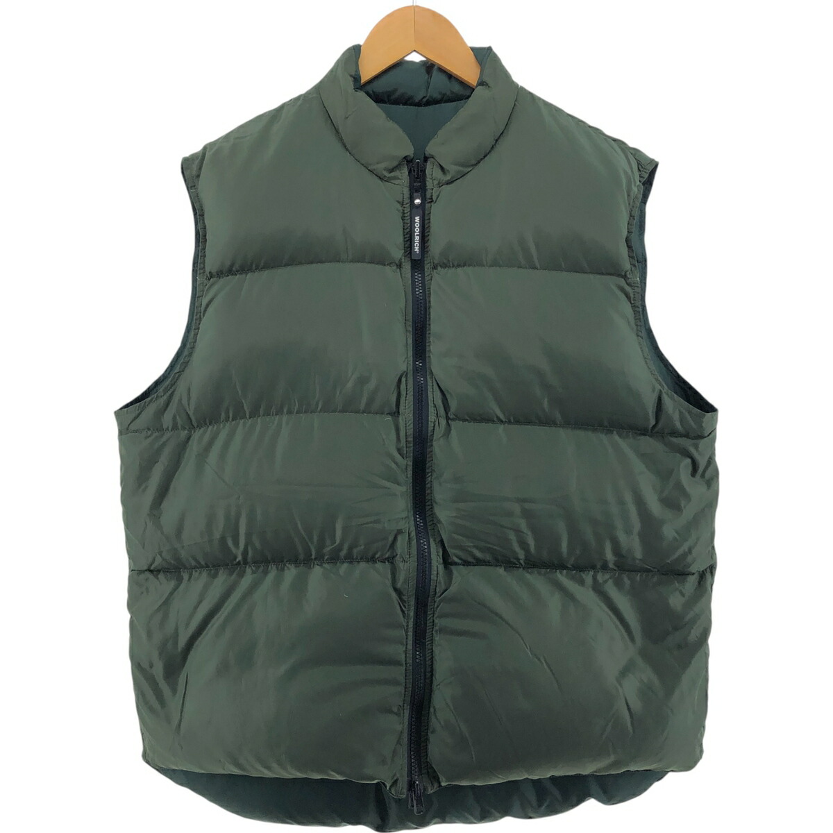 古着 00年代 ウールリッチ WOOLRICH リバーシブル ダウンベスト メンズ