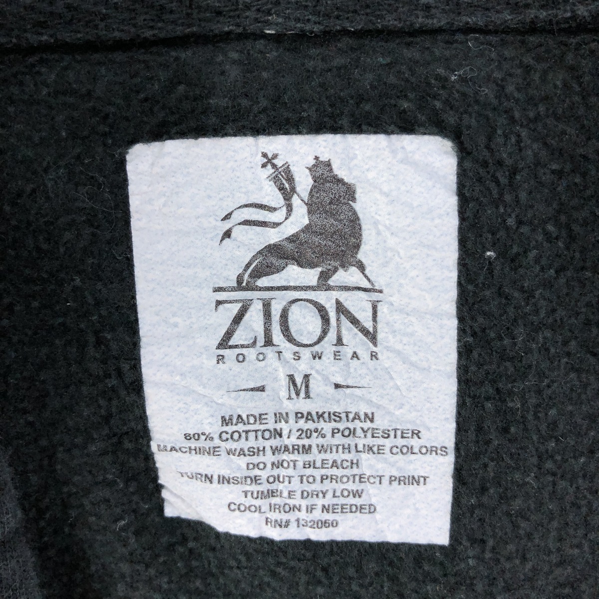 古着 ザイオン ZION BOB MARLEY ボブマーリー バンド スウェット