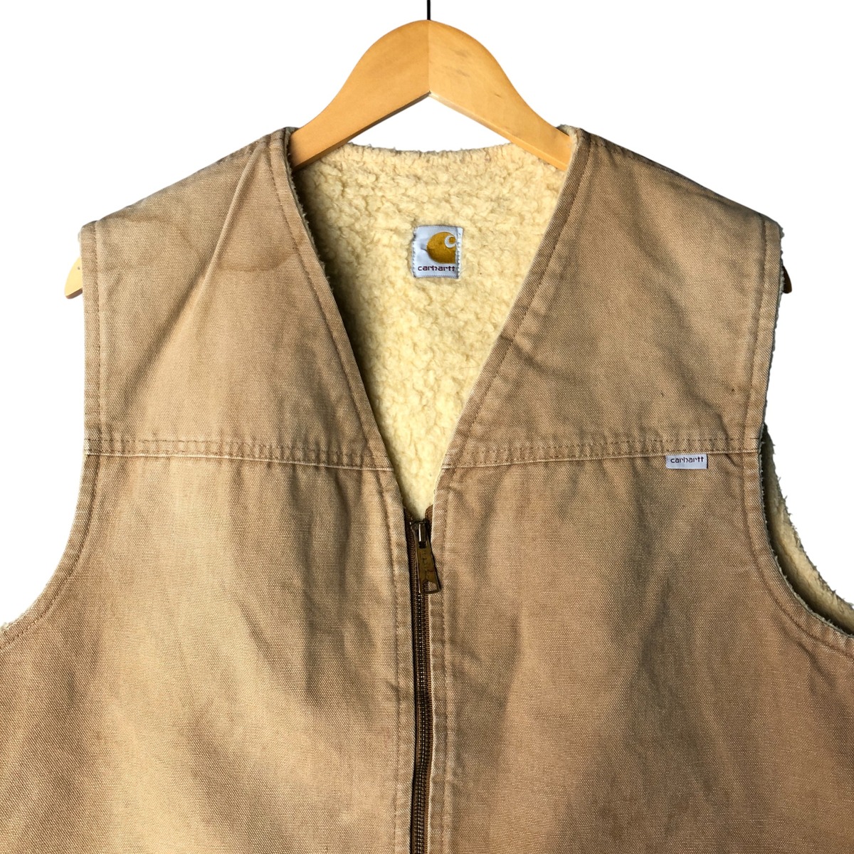 古着 80年代 カーハート Carhartt ダックベスト USA製 メンズXL相当