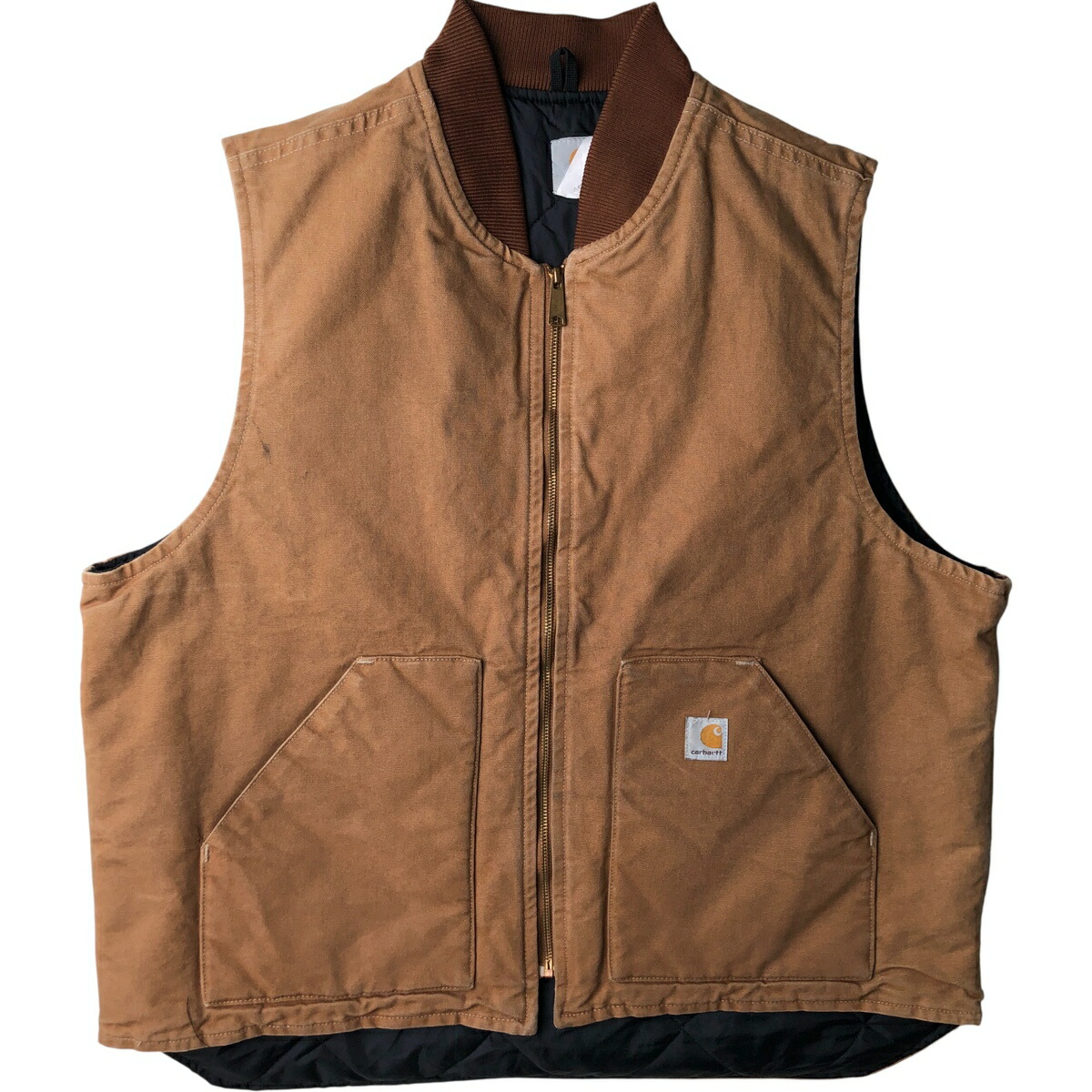 古着 カーハート Carhartt クラシックベスト ダックベスト メンズXXL